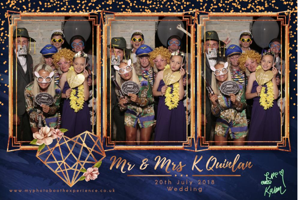 Mr & Mrs K Quinlan | View more photos from the event at gallery.myphotoboothexperience.co.uk/u/MyPhotoBoothExperienceLtd/Mr-Mrs-K-Quinlan